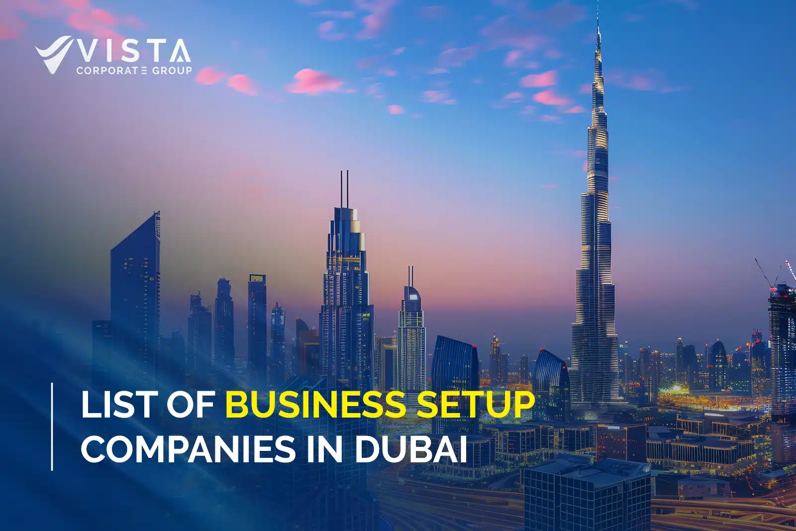 list of the business setup companies in dubai