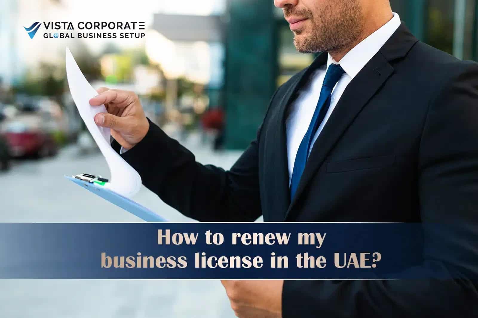 Renew My Business License in the UAE